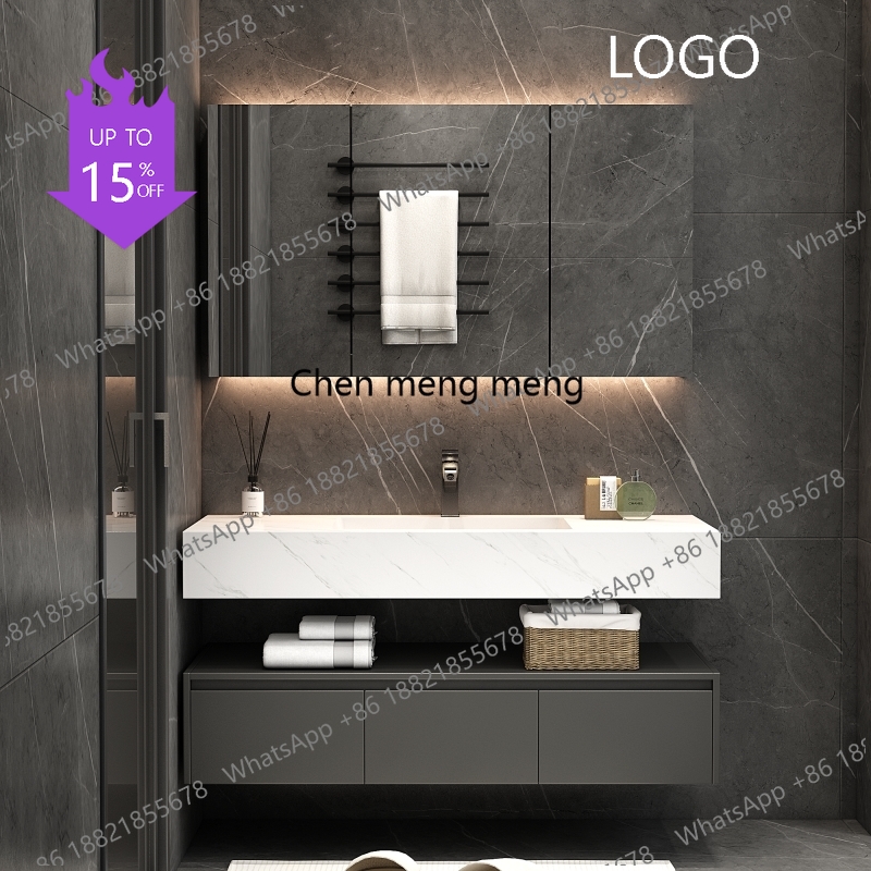 Home Bathroom Vanity Combo - D80 Weißer Badezimmerschrank für Hautpflegeprodukte, Parfümaufbewahrung,
