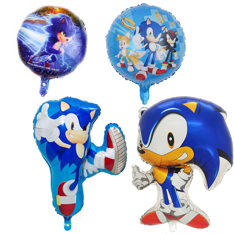 Home Goods Bathroom - Cartoon Blau Blinkt den Igel Ballon