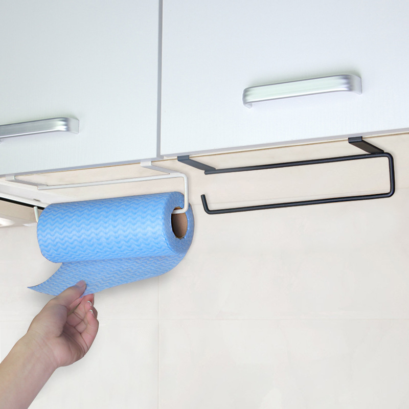 Toilet Paper Holder - Weiß/Schwarz Toilettenregal Papierrollenregal Home Organizer Tissue
