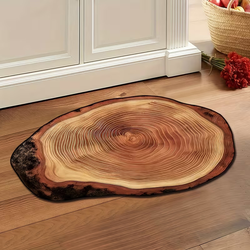 Jet Home Bathroom Mats - 1 Stück exquisite Badezimmermatte mit simulierter