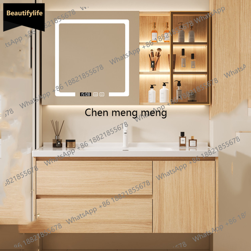 Home Bathroom Vanity Combo - B567 Aufbewahrungsorganizer Badezimmerschrank Regale Toiletten-Display-Schubladen Papiertrennwände