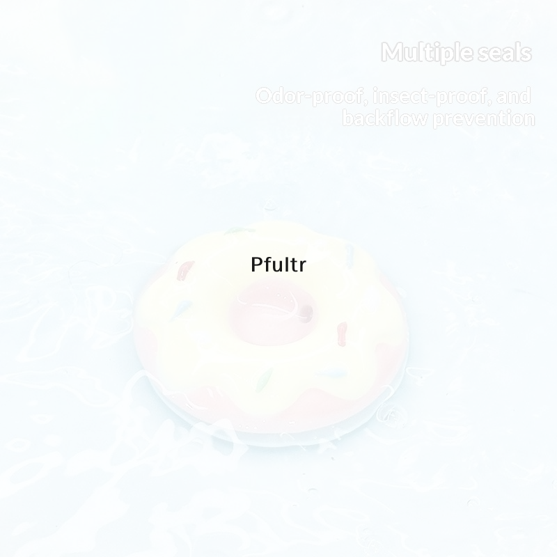 Home Hardware Bathroom Sinks - /PFU/Keramik-Donuts-Abflussstopfen für Waschbecken, Badezimmer-Duschabflussabdeckung, Heimdekoration, Bodenabfluss,
