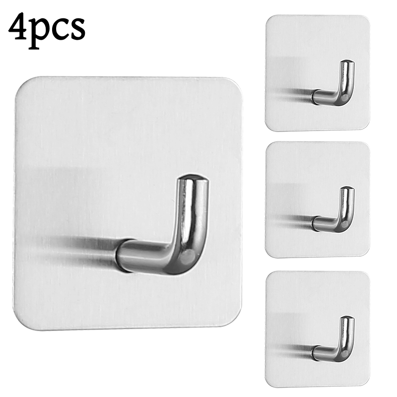 Robe Hook Adhesive - 2-4 stücke Selbstklebende Wand Haken Handtuch