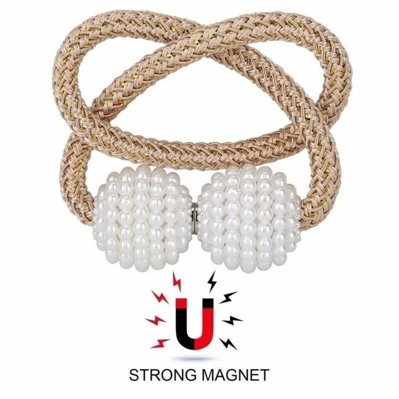 1/2 Stück Perlen-Magnet-Vorhan – Home Goods Bathroom Bewertung und Preis