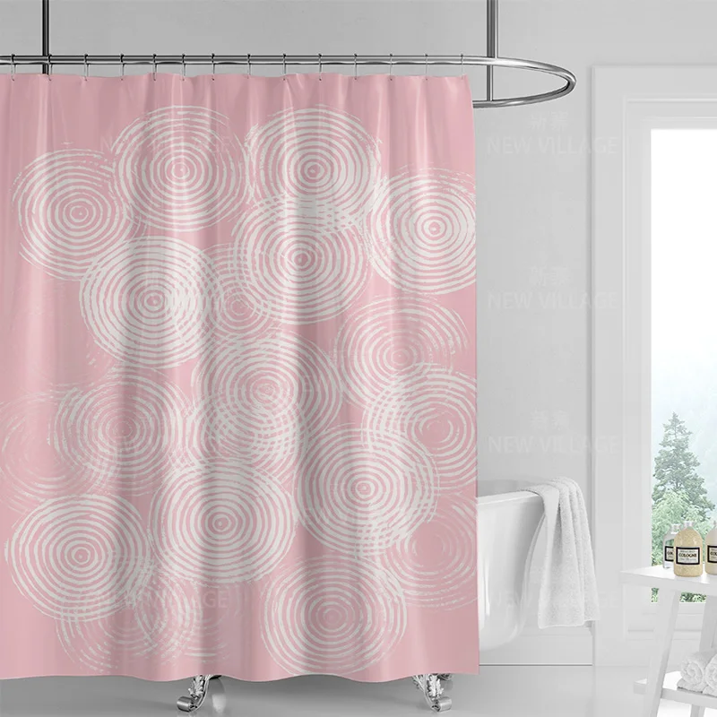 Abstrakter geometrischer Graff – Shower Curtain Liner Bewertung und Preis