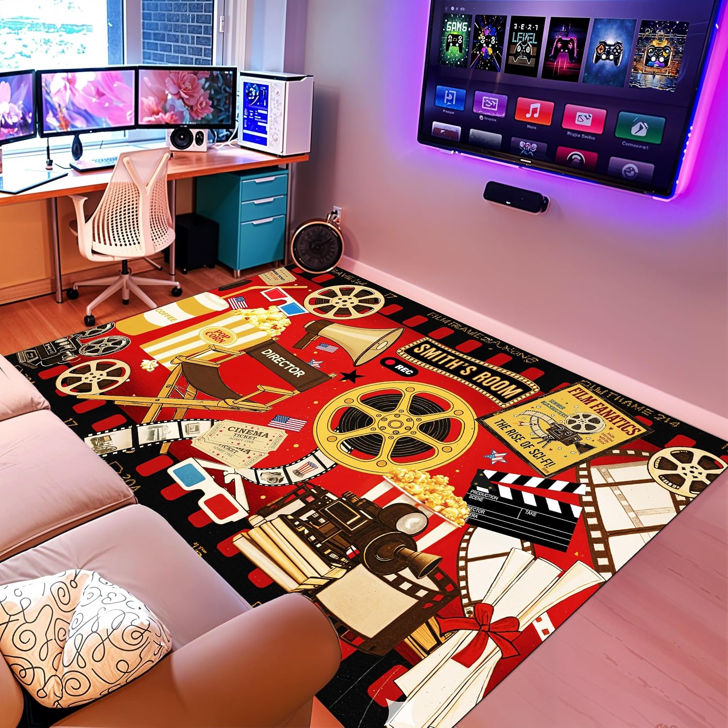 Personalisierter Kino-Themen-T – Home Bathroom Movie Bewertung und Preis