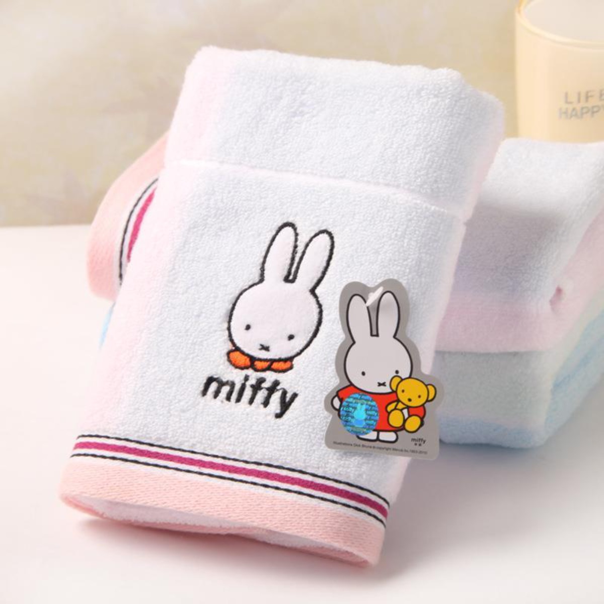 Miffy Rabbit Handtuch aus rein – Home Goods Bathroom Accessories Bewertung und Preis