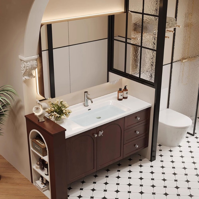 Wand-Hamaki Badezimmerschrank- – Home Bathroom Vanity Combo Bewertung und Preis