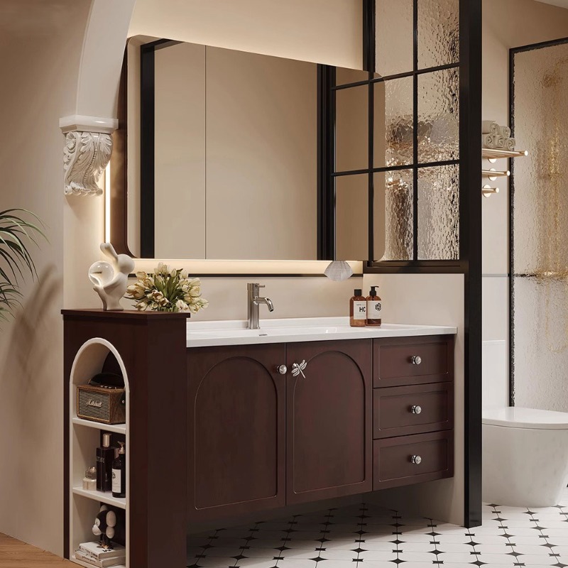 Wand-Hamaki Badezimmerschrank- – Home Bathroom Vanity Combo Bewertung und Preis