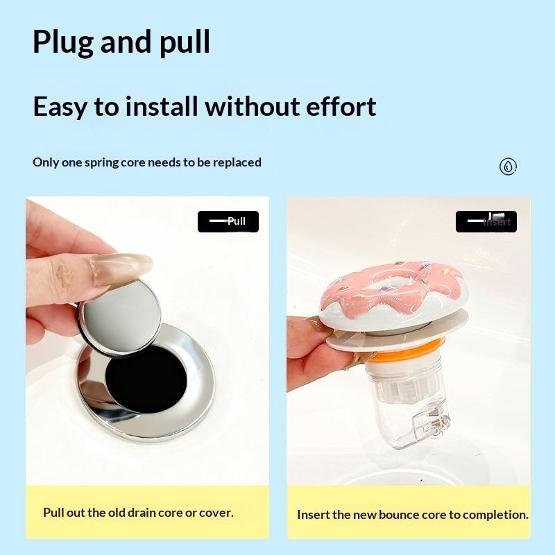 Niedlicher Keramik-Donut-Abflu – Home Hardware Bathroom Sinks Bewertung und Preis