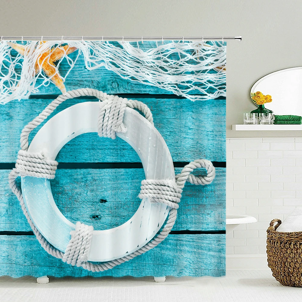 Meereslandschaft Strand Duschv – Shower Curtain Liner Bewertung und Preis