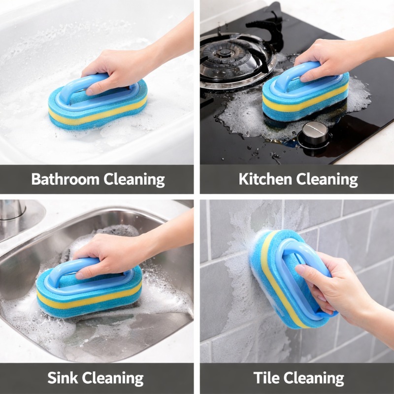 Haushaltsreinigungsbürste mit  – Home Goods Bathroom Accessories Bewertung und Preis