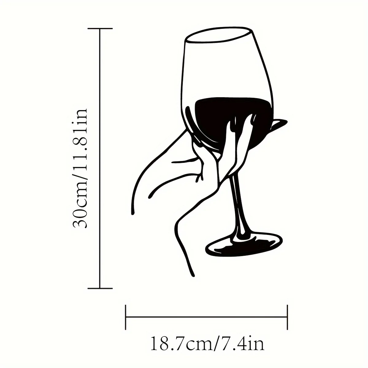 Wine Lover Lady Hand Metall-Wa – Home Goods Bathroom Bewertung und Preis