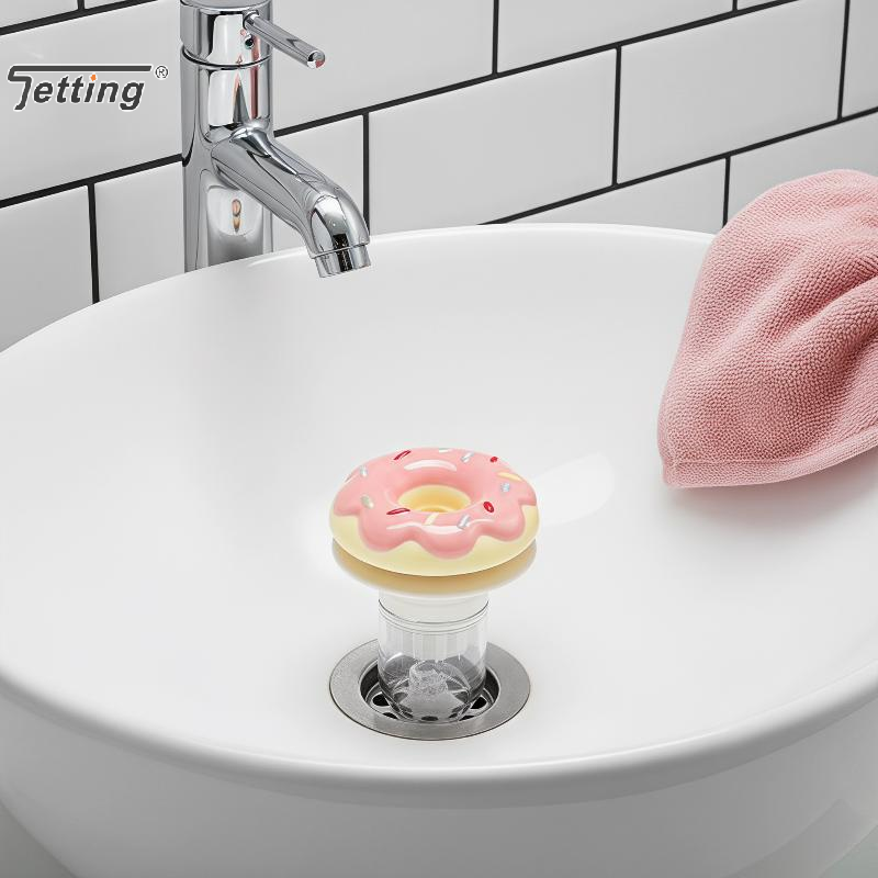 Niedlicher Keramik-Donut-Abflu – Home Hardware Bathroom Sinks Bewertung und Preis
