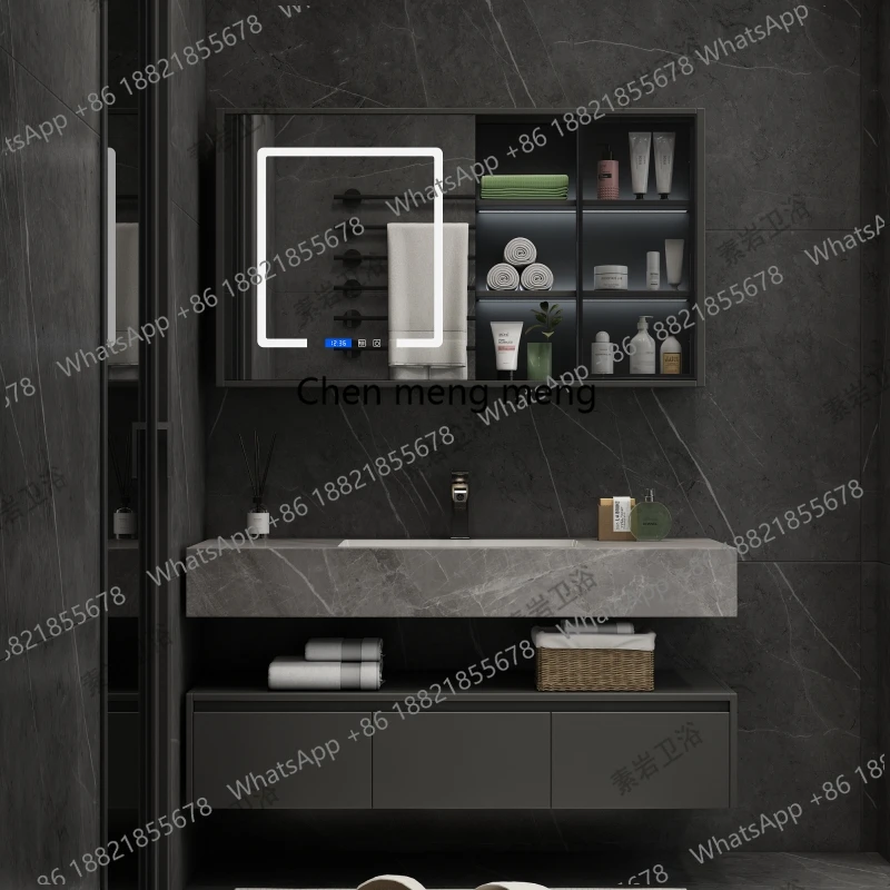 D80 Weißer Badezimmerschrank f – Home Bathroom Vanity Combo Bewertung und Preis