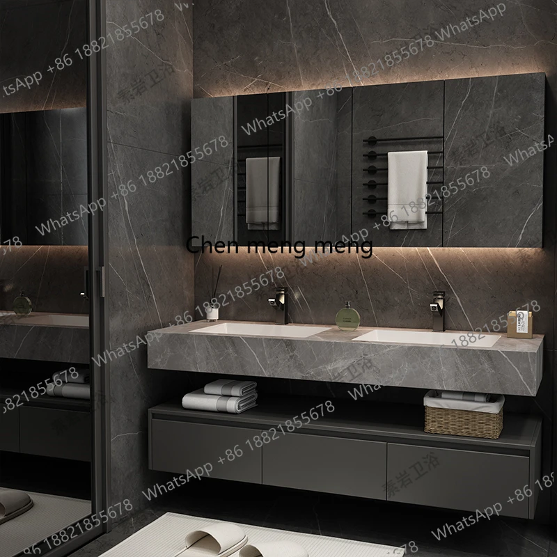 D80 Weißer Badezimmerschrank f – Home Bathroom Vanity Combo Bewertung und Preis