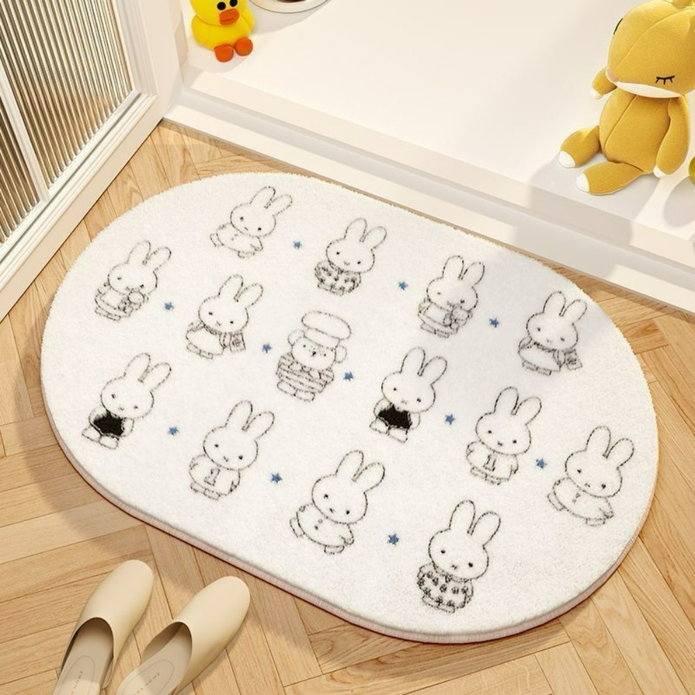 Miffy Cartoon-Bodenmatte, weic – Home Goods Bathroom Accessories Bewertung und Preis