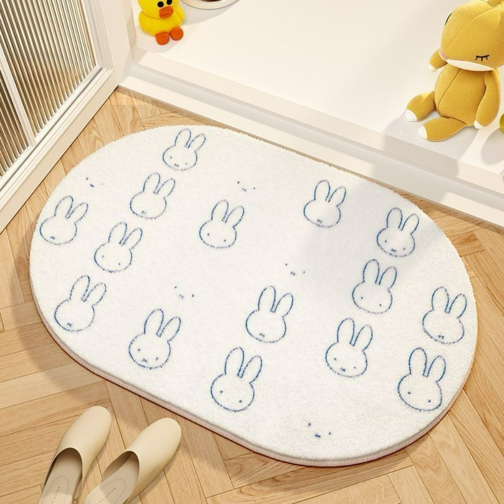 Miffy Cartoon-Bodenmatte, weic – Home Goods Bathroom Accessories Bewertung und Preis
