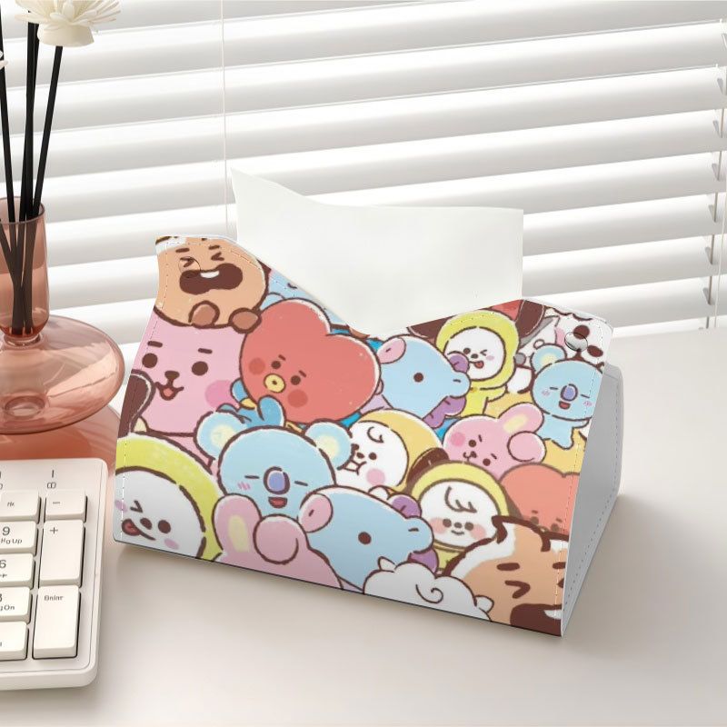 BT21 Idol-Handtuchbox mit Cart – Home Goods Bathroom Bewertung und Preis