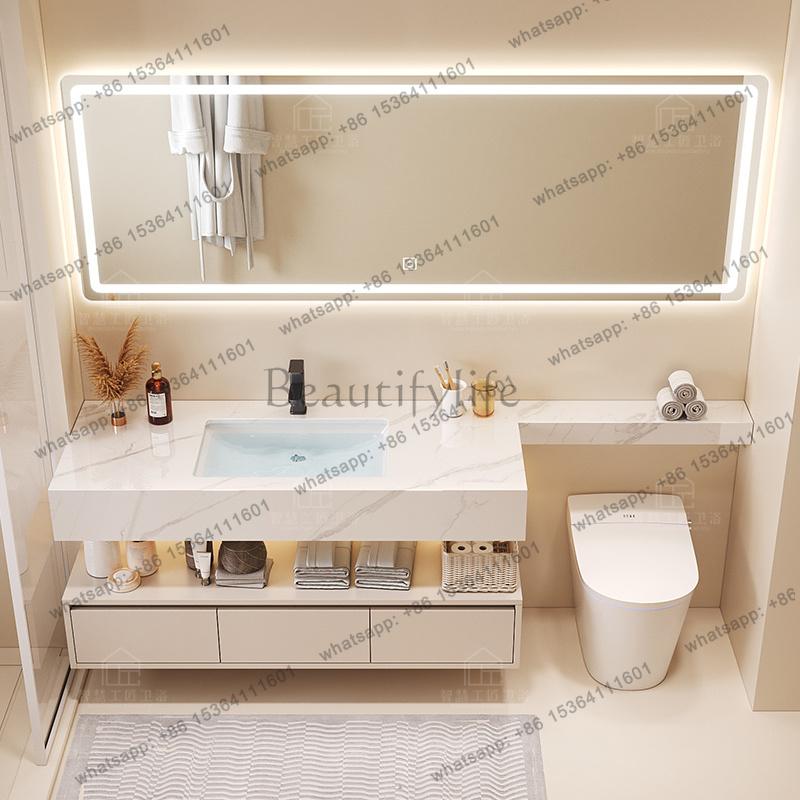 LJYPartitions Toiletten-Badezi – Home Bathroom Vanity Combo Bewertung und Preis
