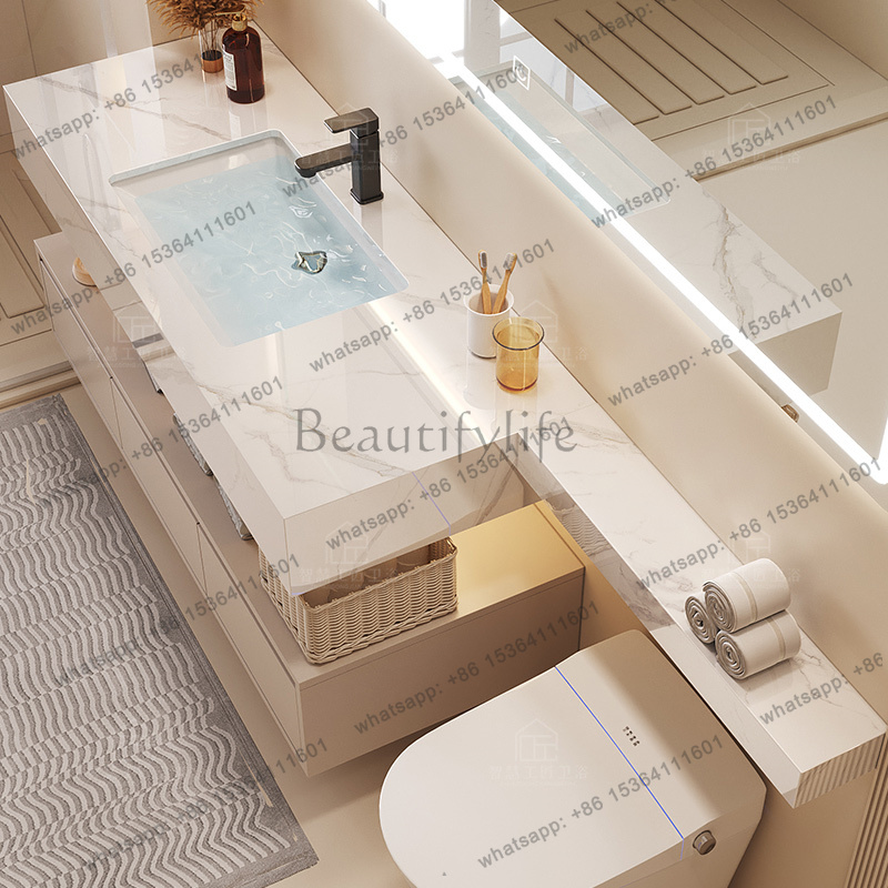 LJYPartitions Toiletten-Badezi – Home Bathroom Vanity Combo Bewertung und Preis
