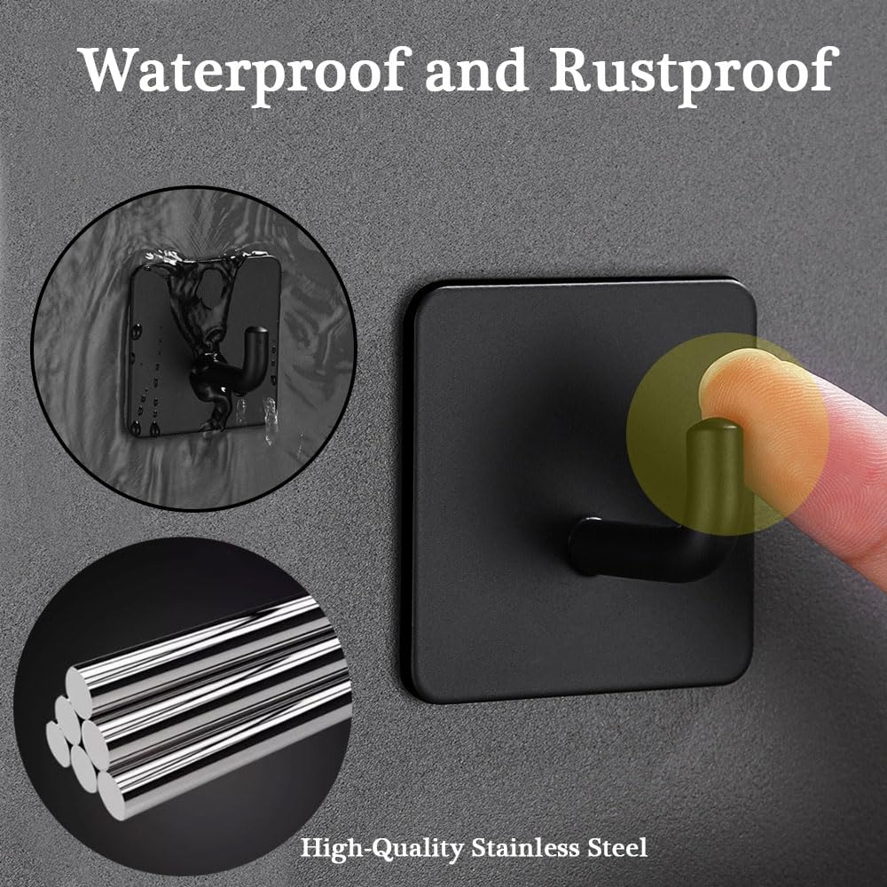Edelstahl-Badezimmerhaken, sel – Robe Hook Adhesive Bewertung und Preis