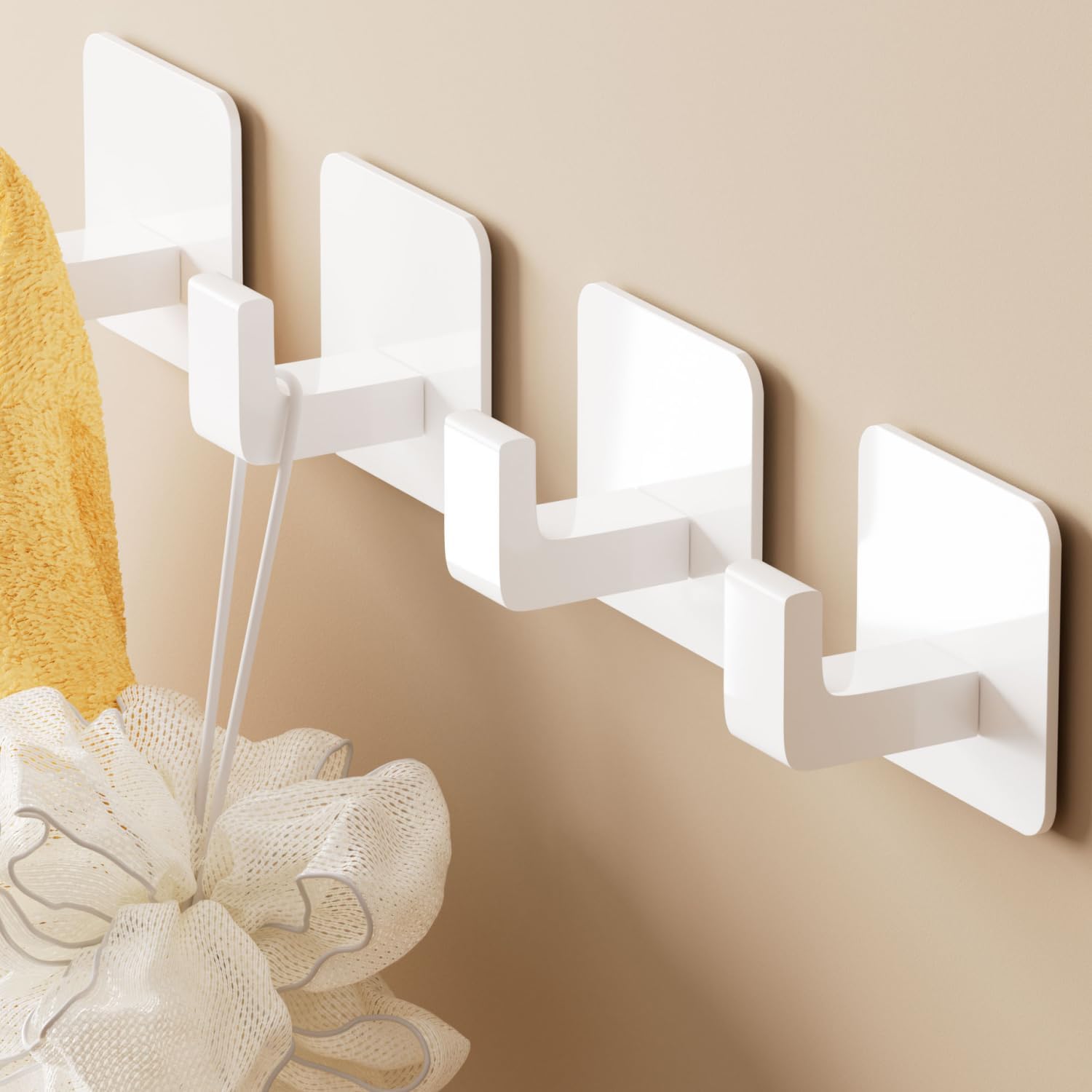 1 Stück/5 Stück/6 Stück quadra – Robe Hook Adhesive Bewertung und Preis