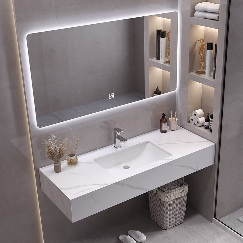 Moderner Badezimmerschrank mit – Home Bathroom Vanity Combo Bewertung und Preis