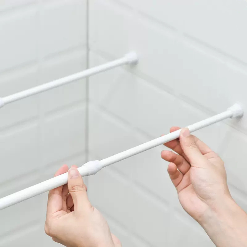 Verstellbare Gardinenstange oh – Shower Curtain Liner Bewertung und Preis