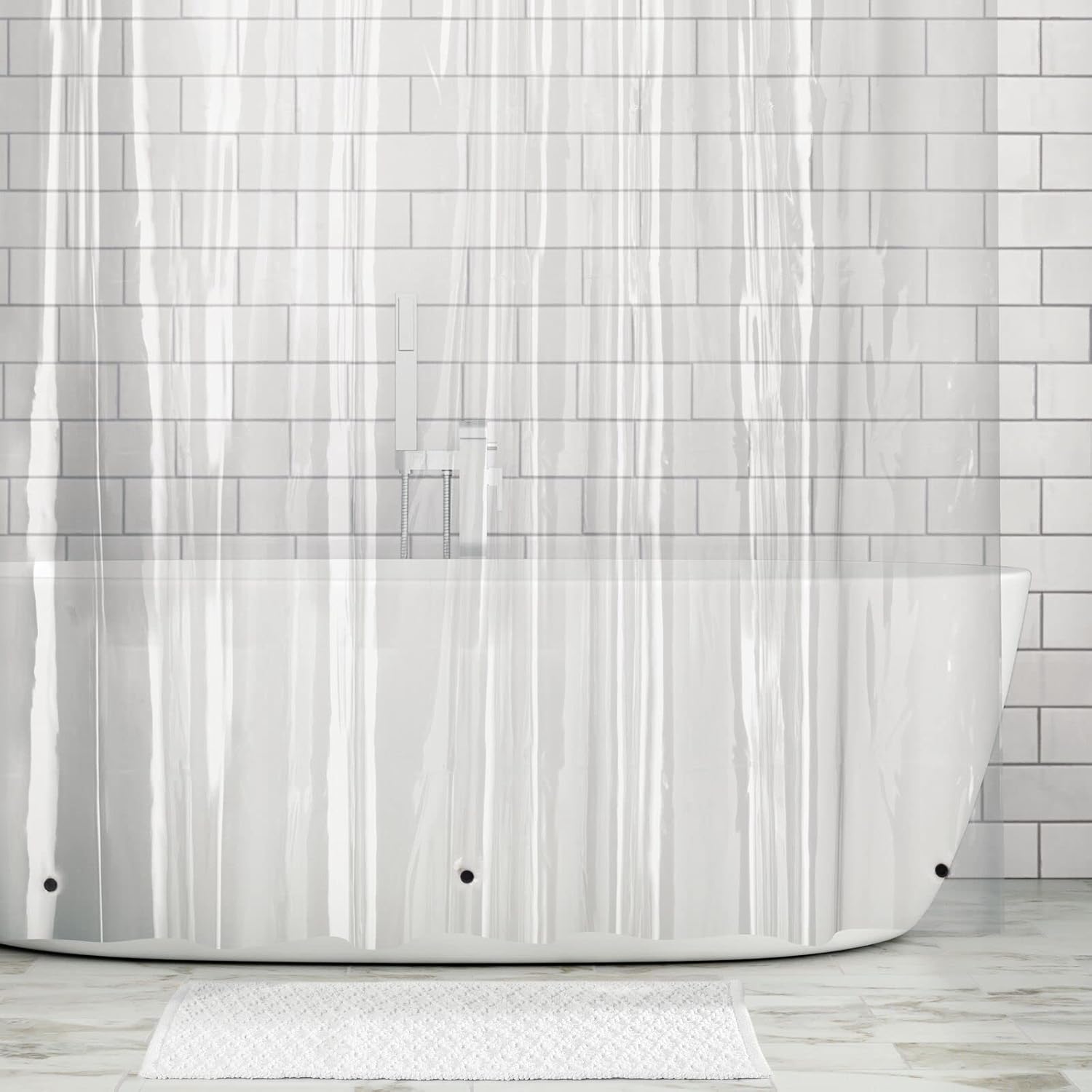 1 Stück transparente Duschvorh – Shower Curtain Liner Bewertung und Preis
