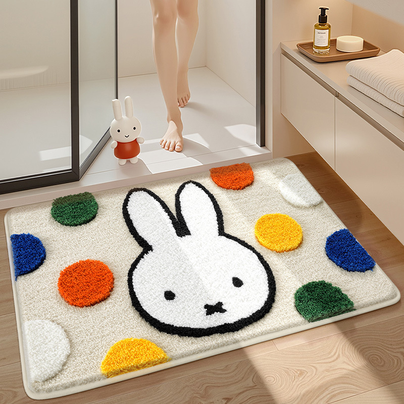 Kawaii Miffy Bodenmatte Cartoo – Home Goods Bathroom Accessories Bewertung und Preis