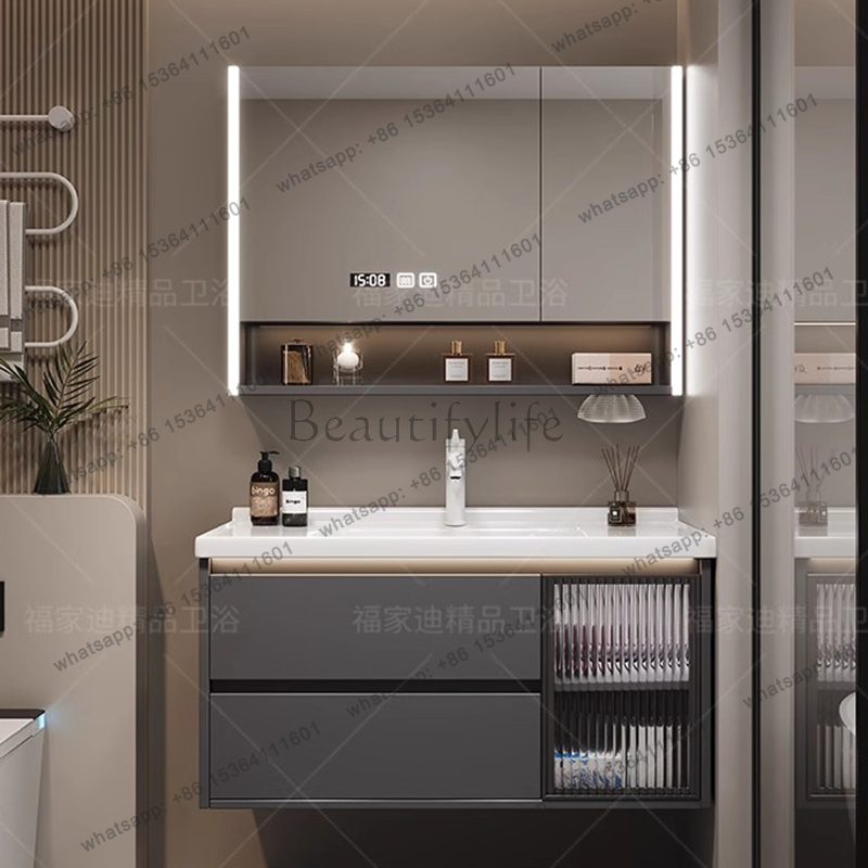 X4 Moderner Luxus-Badezimmersc – Home Bathroom Vanity Combo Bewertung und Preis