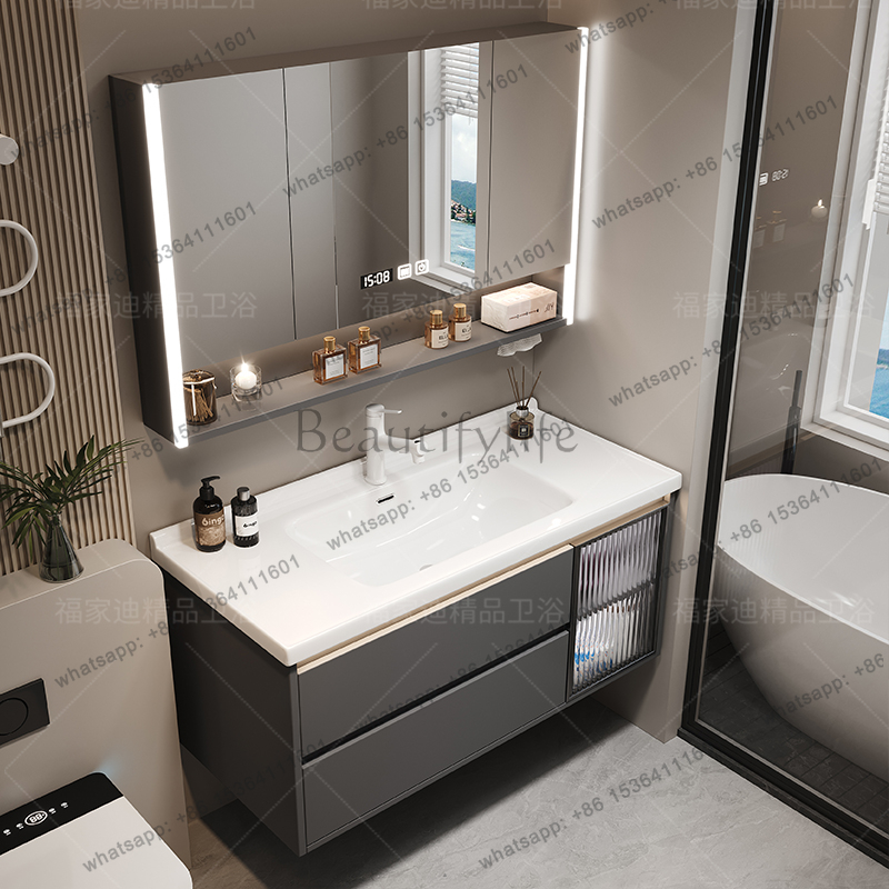 X4 Moderner Luxus-Badezimmersc – Home Bathroom Vanity Combo Bewertung und Preis