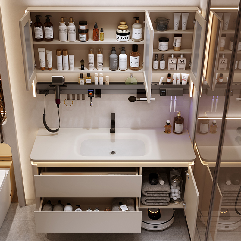 Moderne einfache Badezimmersch – Home Bathroom Vanity Combo Bewertung und Preis