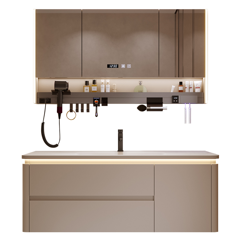 Moderne einfache Badezimmersch – Home Bathroom Vanity Combo Bewertung und Preis