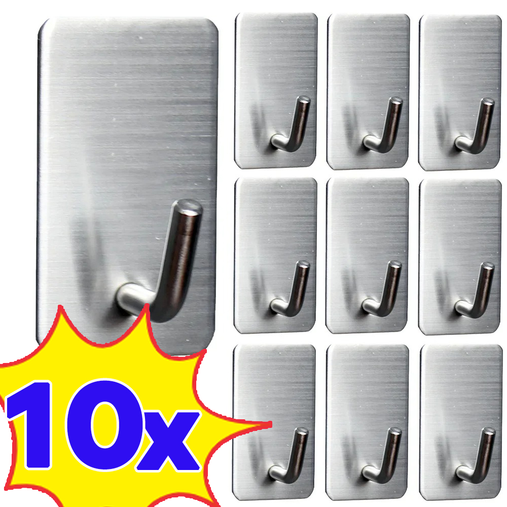 1-10Pcs Selbst Klebe Haken Ede – Robe Hook Adhesive Bewertung und Preis