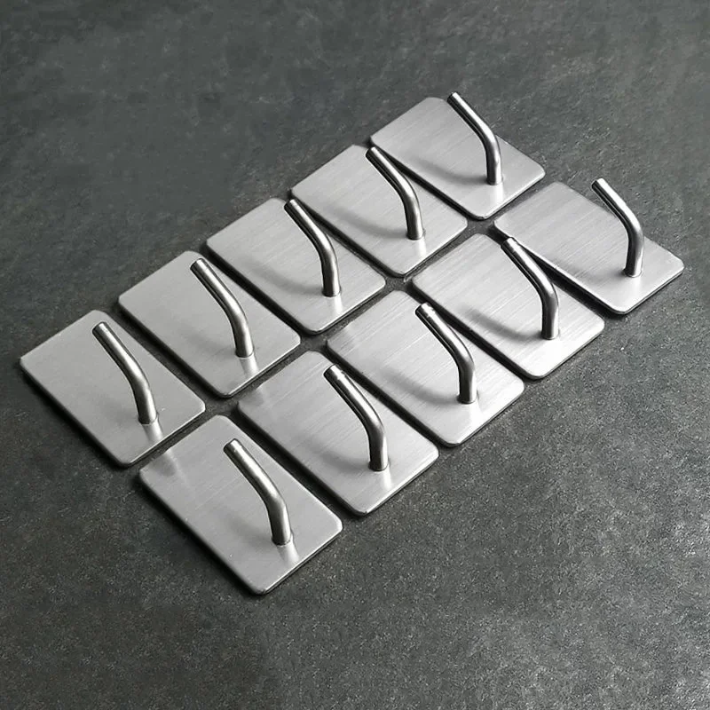 1-10Pcs Selbst Klebe Haken Ede – Robe Hook Adhesive Bewertung und Preis