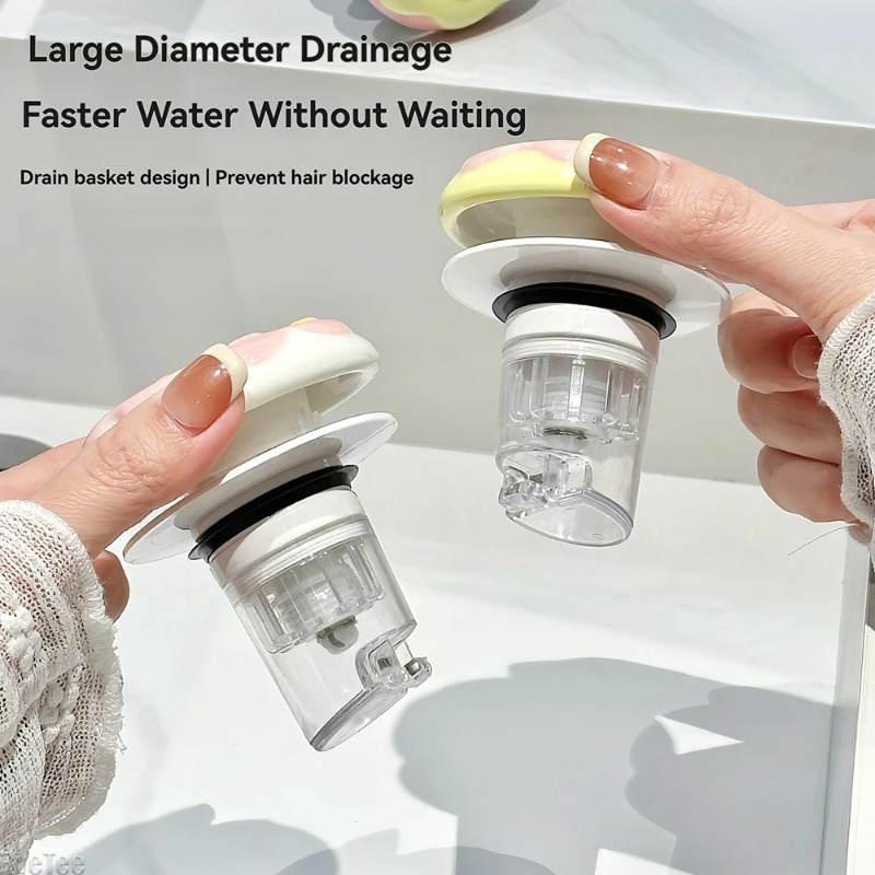 Niedliche Keramik-Donut-Abflus – Home Hardware Bathroom Sinks Bewertung und Preis