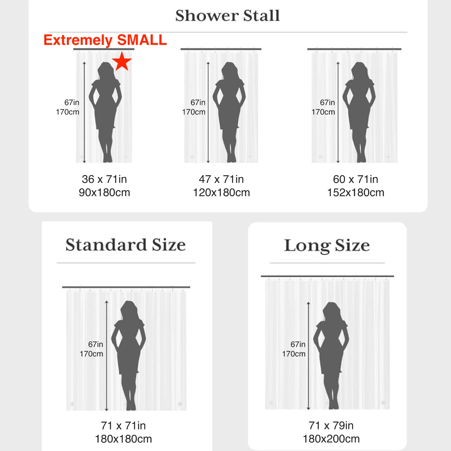 1 Stück leichter, wasserdichte – Shower Curtain Liner Bewertung und Preis