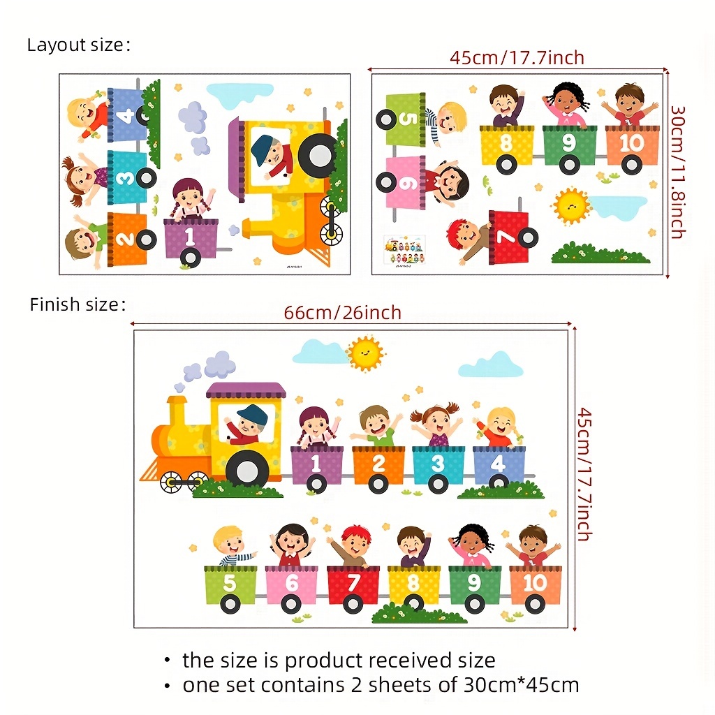 2 Stück Bunte Lehrreiche Digit – Home One Bathroom Bewertung und Preis