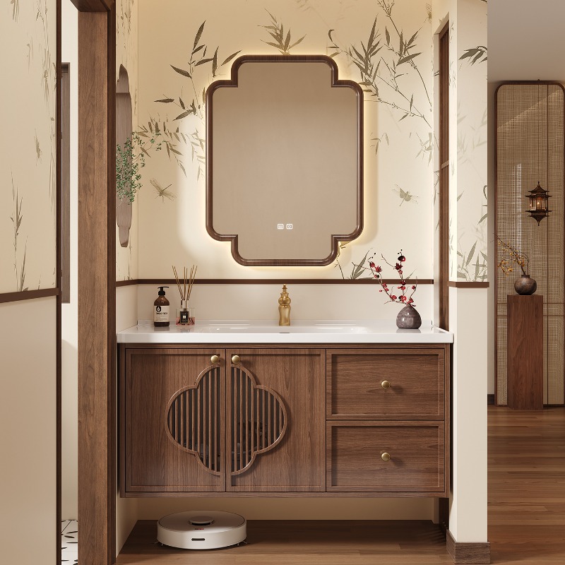 Luxuriöser, moderner Schrank,  – Home Bathroom Vanity Combo Bewertung und Preis