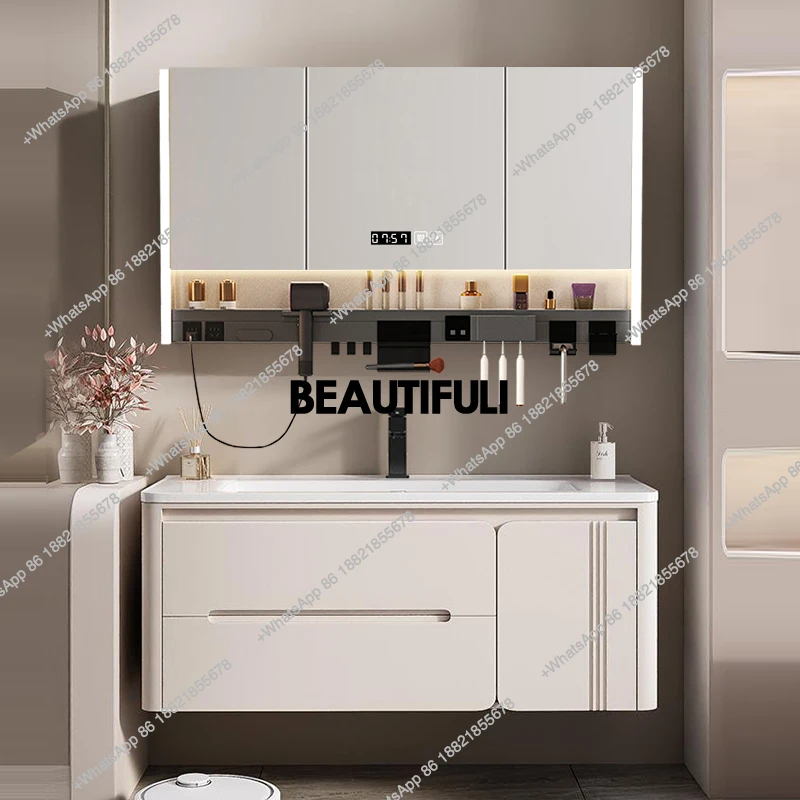 A17 Make-up Waschbecken Badezi – Home Bathroom Vanity Combo Bewertung und Preis