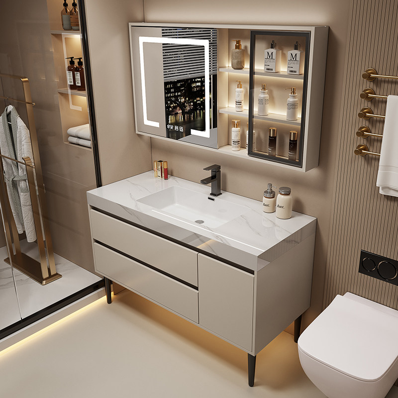 Über-Spiegel-Badezimmerschrank – Home Bathroom Vanity Combo Bewertung und Preis