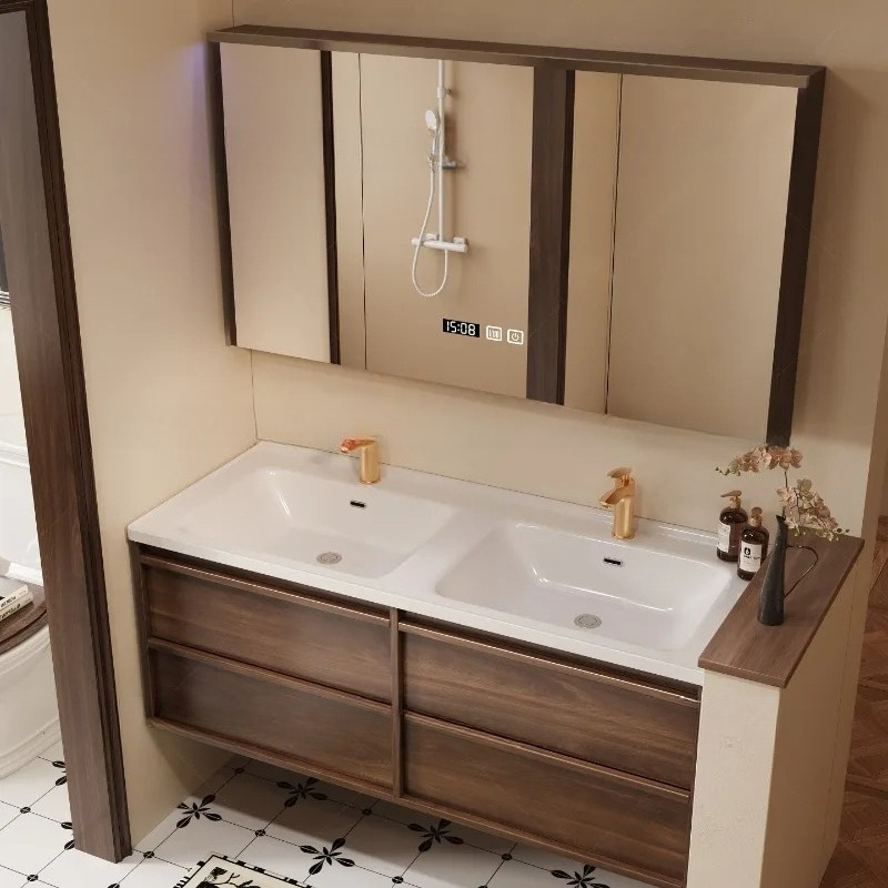 Aufbewahrung Toilettenschrank  – Home Bathroom Vanity Combo Bewertung und Preis