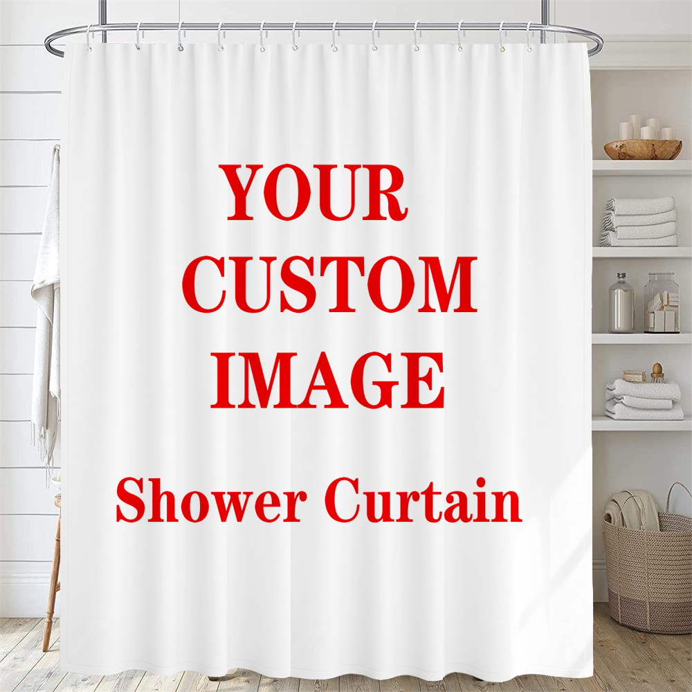 Benutzer definierte Dusch vorh – Shower Curtain Liner Bewertung und Preis